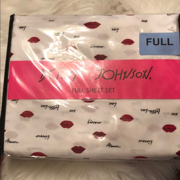 Betsey Johnson Other - Betsey Johnson Love Lips Full Size Sheets Betsey Johnson Other - Betsey Johnson Love Lips Full Size Sheets